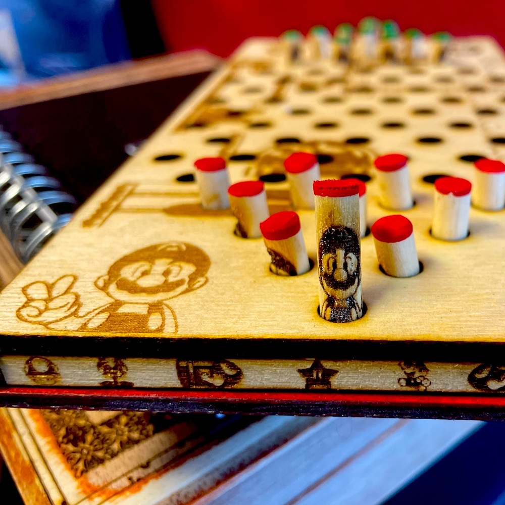 Mario Bros 2 person Chinese Checkers🤩